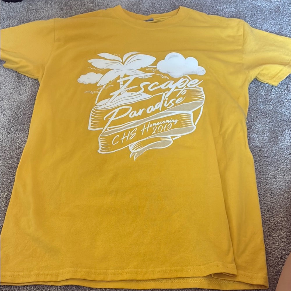 Yellow Graphic T-Shirt